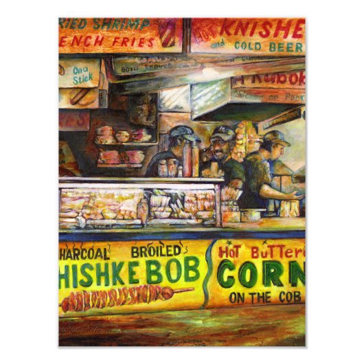 Daar kun je niet mee concurreren foto afdruk (Voorkant)