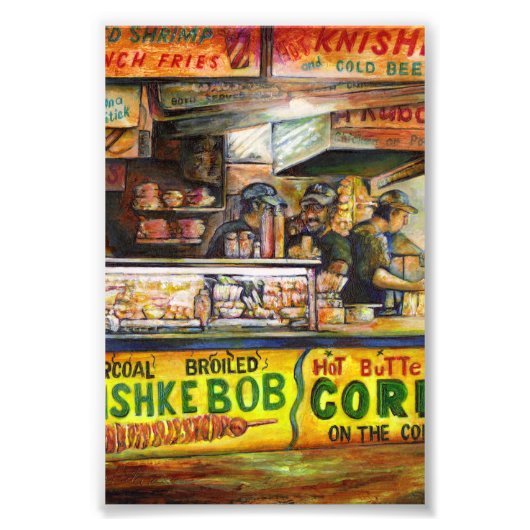 Daar kun je niet mee concurreren foto afdruk (Voorkant)