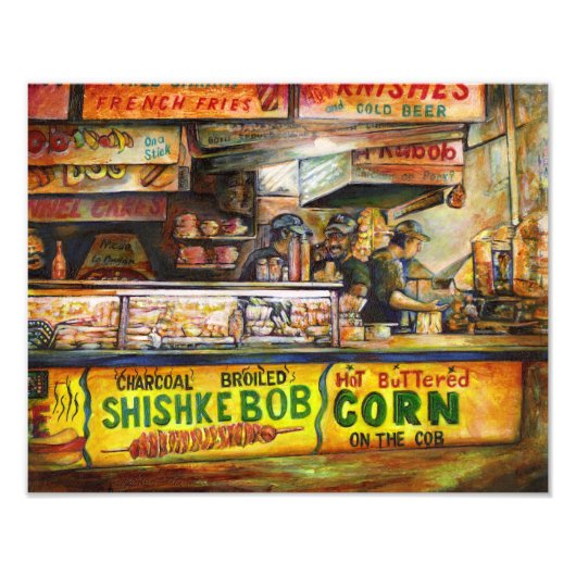 Daar kun je niet mee concurreren foto afdruk (Voorkant)