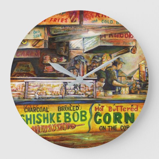 Daar kun je niet mee concurreren grote klok (Voorkant)