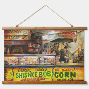 Daar kun je niet mee concurreren hangend wandkleed