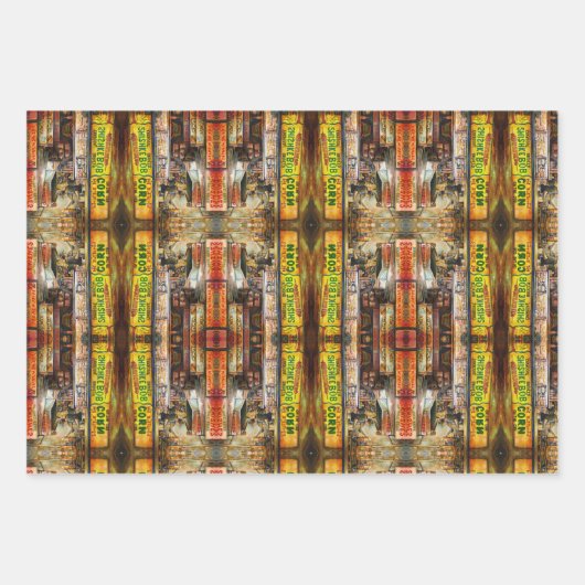 Daar kun je niet mee concurreren inpakpapier vel (Voorkant)