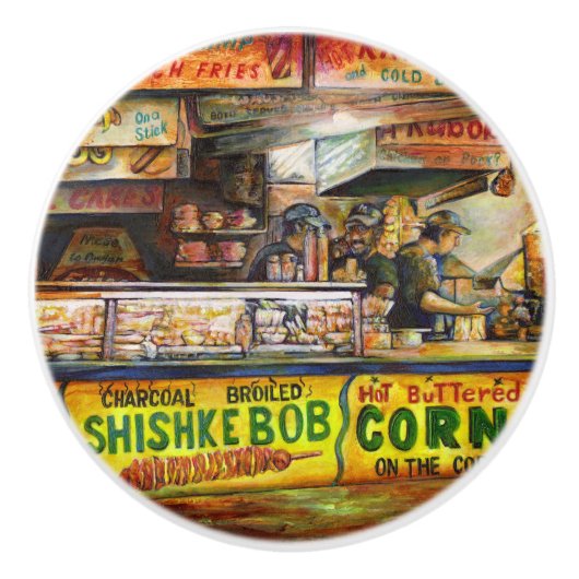 Daar kun je niet mee concurreren keramische knop (Voorkant)