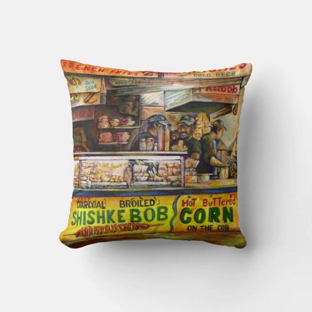 Daar kun je niet mee concurreren kussen (Voorkant)