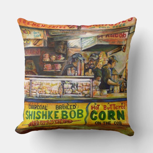 Daar kun je niet mee concurreren kussen (Voorkant)