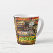 Daar kun je niet mee concurreren latte mok (Rechterhoek)