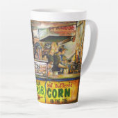 Daar kun je niet mee concurreren latte mok (Rechterhoek)