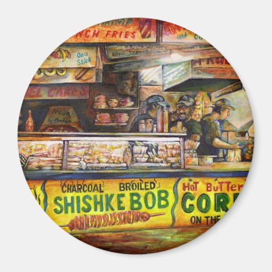 Daar kun je niet mee concurreren magneet (Voorkant)