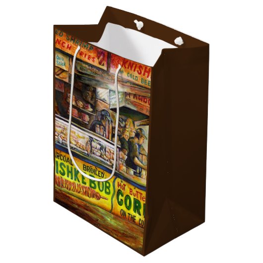 Daar kun je niet mee concurreren medium cadeauzakje (Voorkant Gekanteld)