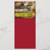 Daar kun je niet mee concurreren menu (Voorkant)