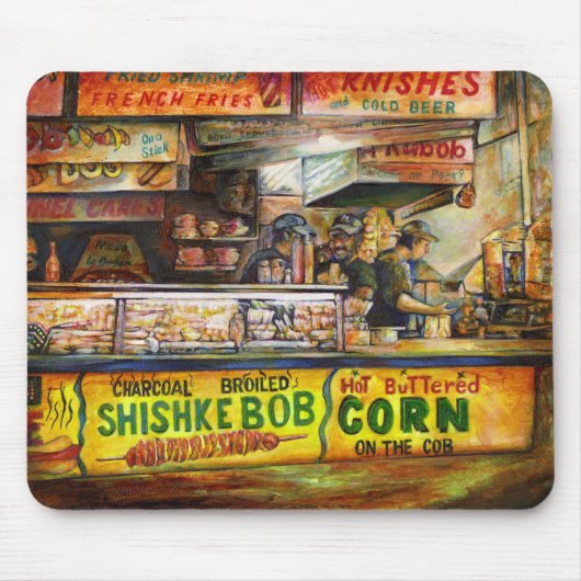 Daar kun je niet mee concurreren muismat (Voorkant)