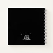 Daar kun je niet mee concurreren notitieboek (Achterkant)