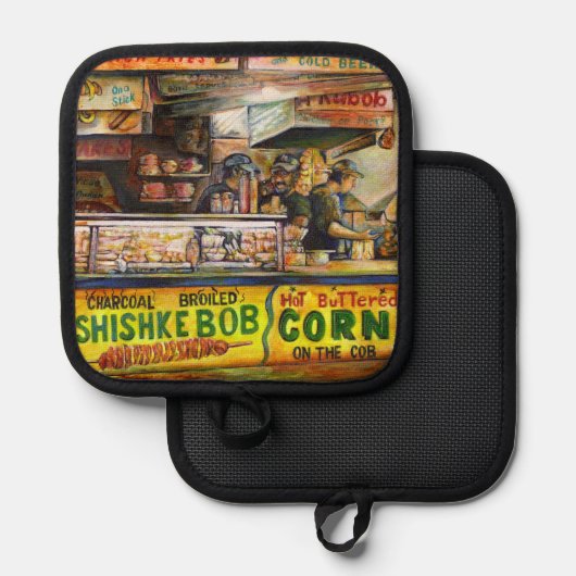 Daar kun je niet mee concurreren pannenlap (Voorkant / Achterkant)