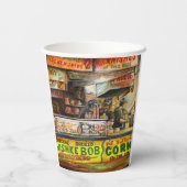 Daar kun je niet mee concurreren papieren bekers (Achterkant)