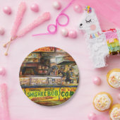 Daar kun je niet mee concurreren papieren bordje (Feest)