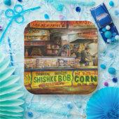 Daar kun je niet mee concurreren papieren bordje (Feest)