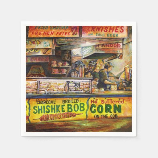 Daar kun je niet mee concurreren servet (Voorkant)