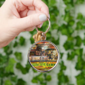 Daar kun je niet mee concurreren sleutelhanger (Hand)