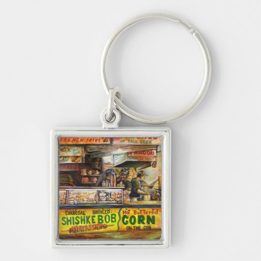 Daar kun je niet mee concurreren sleutelhanger (Voorkant)