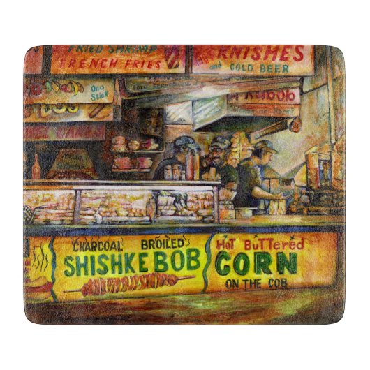 Daar kun je niet mee concurreren snijplank (Voorkant)