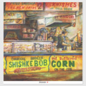 Daar kun je niet mee concurreren sticker (Vel)