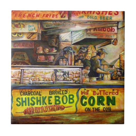 Daar kun je niet mee concurreren tegeltje (Voorkant)