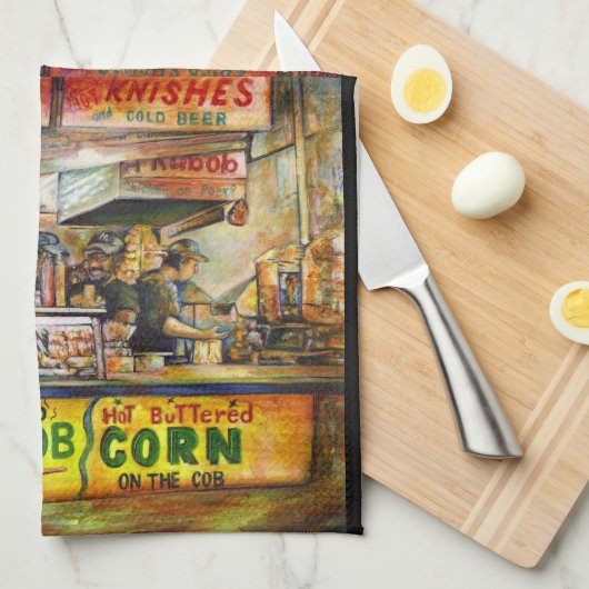 Daar kun je niet mee concurreren theedoek (Quarter Fold)