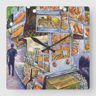 Daar kun je niet mee concurreren vierkante klok