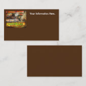 Daar kun je niet mee concurreren visitekaartje (Voorkant / Achterkant)