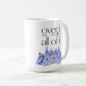 Daar overheen. Alles. Met Bomen Koffiemok (Voorkant rechts)