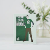 Daar, Sheldon is hier. Briefkaart (Staand voorkant)