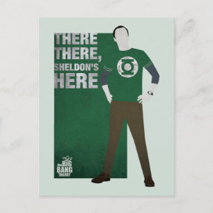 Daar, Sheldon is hier. Briefkaart