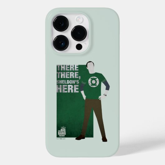 Daar, Sheldon is hier. Case-Mate iPhone Case (Achterkant)