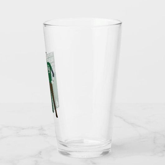 Daar, Sheldon is hier. Glas (Links)