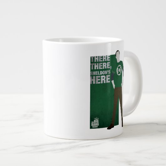 Daar, Sheldon is hier. Grote Koffiekop (Voorkant rechts)