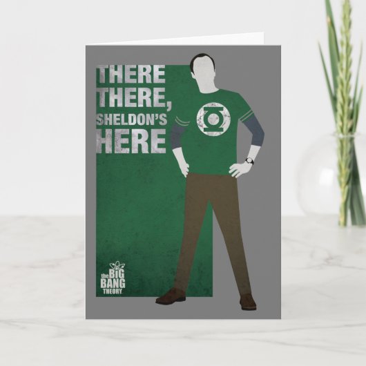 Daar, Sheldon is hier. Kaart (Voorkant)