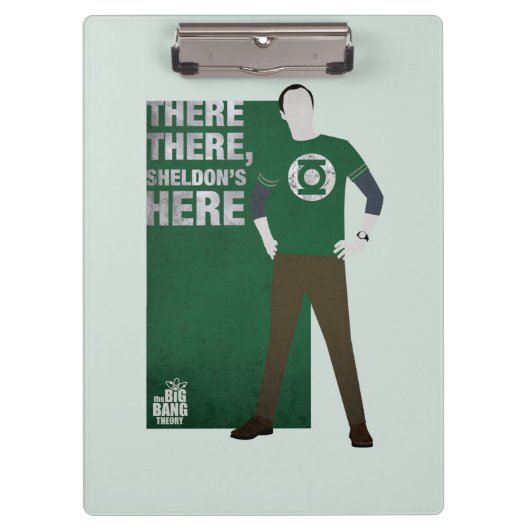 Daar, Sheldon is hier. Klembord (Voorkant)