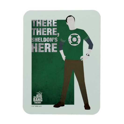 Daar, Sheldon is hier. Magneet (Verticaal)