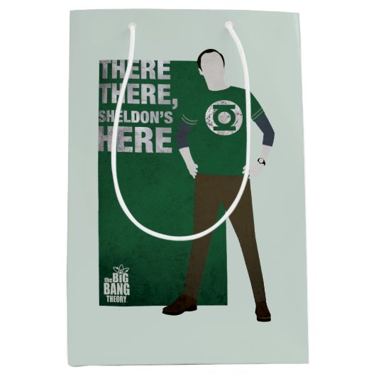 Daar, Sheldon is hier. Medium Cadeauzakje (Voorkant)