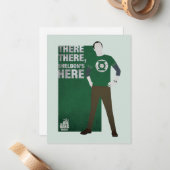 Daar, Sheldon is hier. Notitiekaartje (Voorkant / Achterkant in situ)