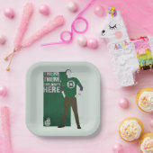 Daar, Sheldon is hier. Papieren Bordje (Feest)