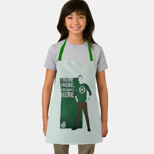 Daar, Sheldon is hier. Schort (Insitu)