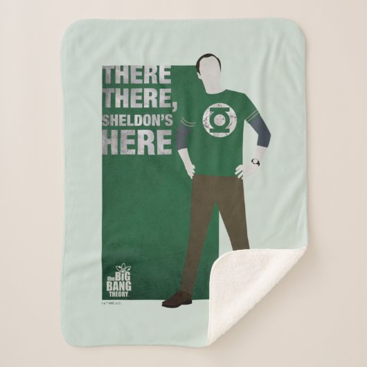 Daar, Sheldon is hier. Sherpa Deken (Voorkant)