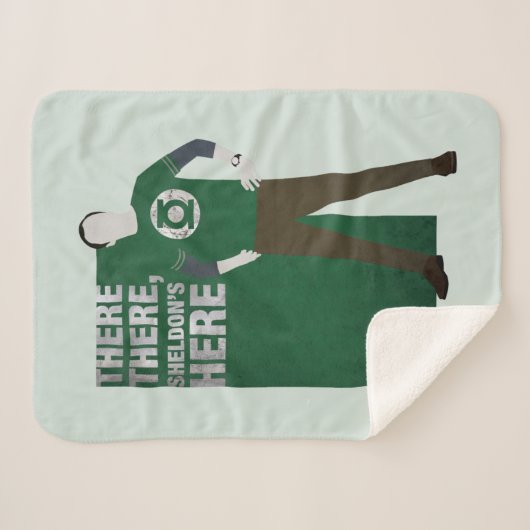 Daar, Sheldon is hier. Sherpa Deken (Voorkant (horizontaal))