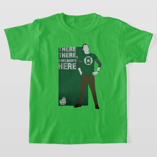 Daar, Sheldon is hier. T-shirt (Laagn)