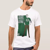 Daar, Sheldon is hier. T-shirt (Voorkant)