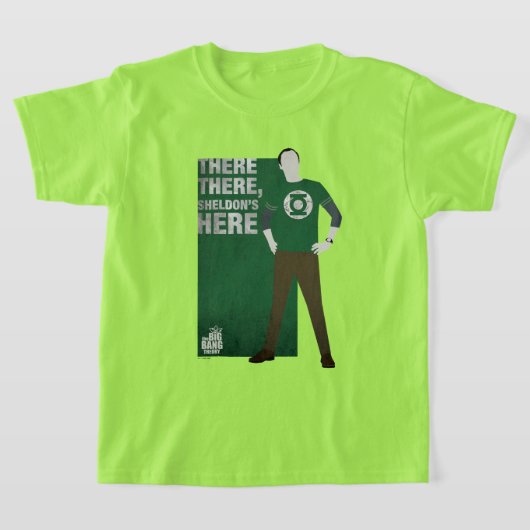Daar, Sheldon is hier. T-shirt (Laagn)