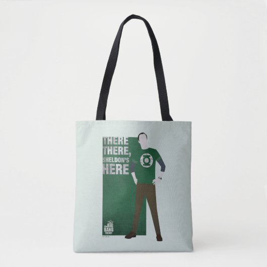 Daar, Sheldon is hier. Tote Bag (Voorkant)