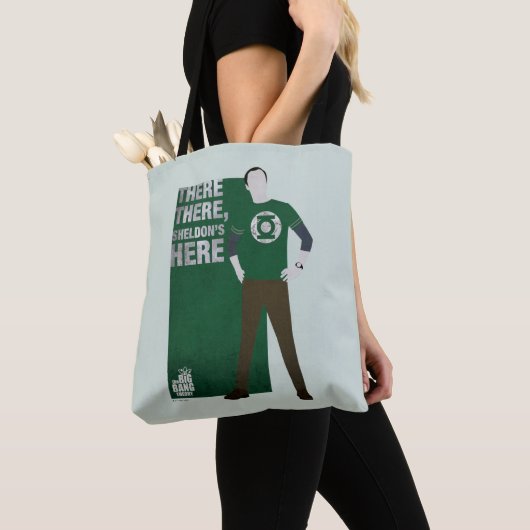 Daar, Sheldon is hier. Tote Bag (Dichtbij)