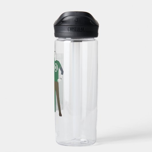 Daar, Sheldon is hier. Waterfles (Achterkant)